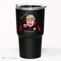 Super Donald Trump To The Rescue Tumbler thumb 0