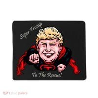 Super Donald Trump To The Rescue Mousepad thumb 0