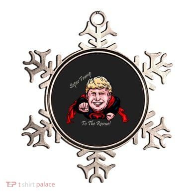 Super Donald Trump To The Rescue Ornament
