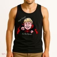 Super Donald Trump To The Rescue Tank Top thumb 3