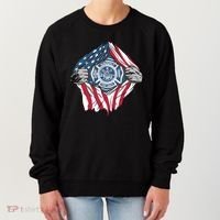 Super Fireman USA Women's Sweatshirt thumb 0