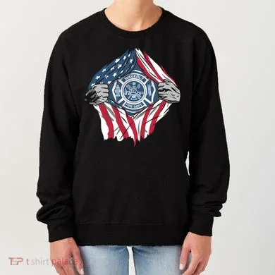 Super Fireman USA Women's Sweatshirt