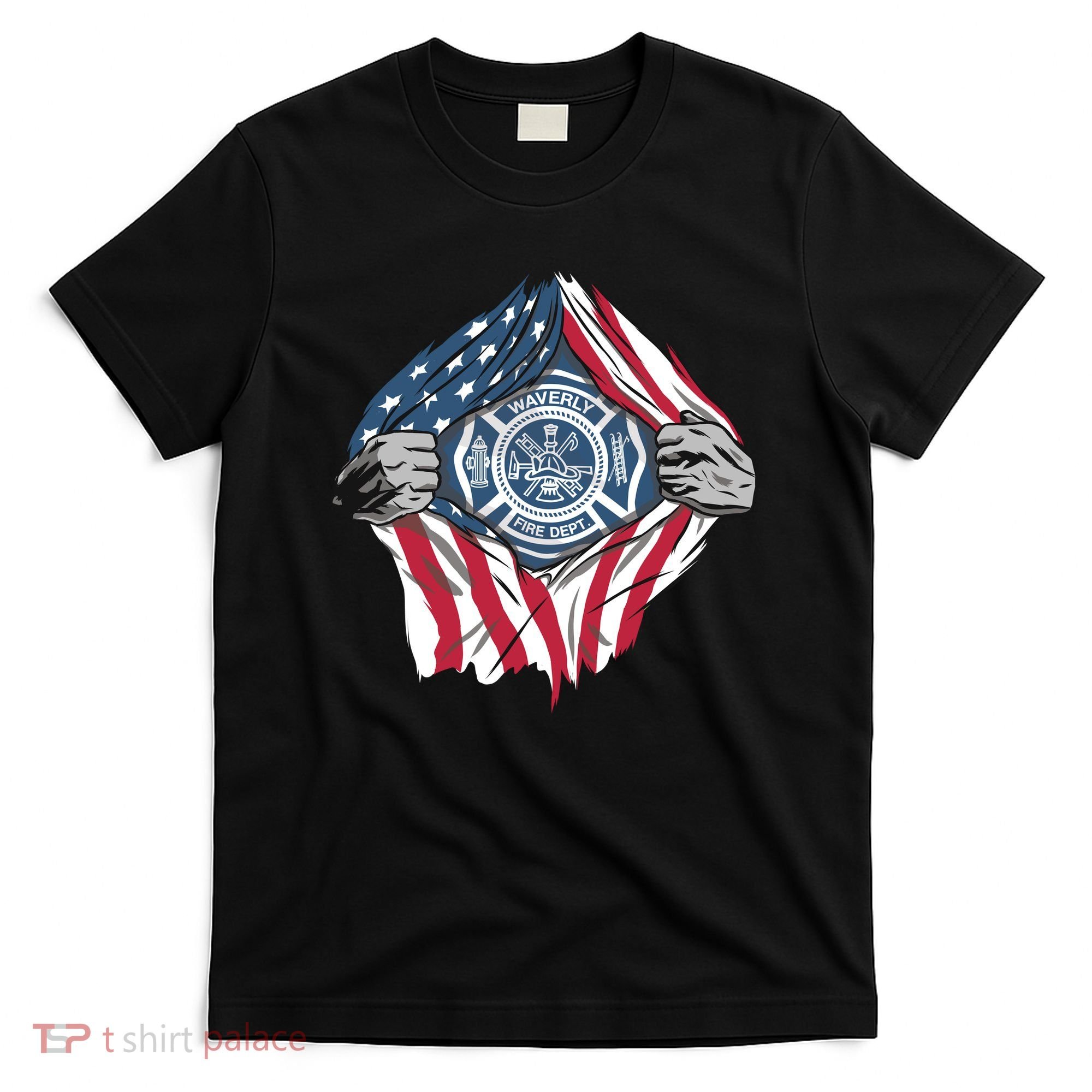 Super Fireman USA T-Shirt