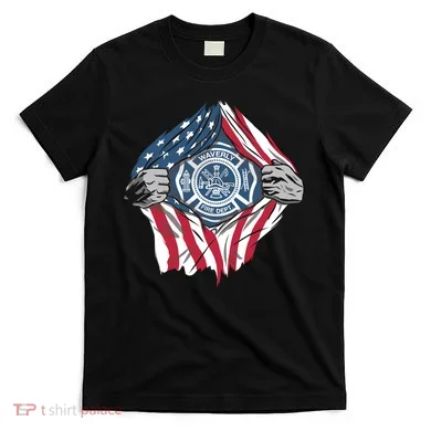 Super Fireman USA T-Shirt