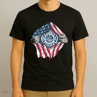 Super Fireman USA T-Shirt thumb 3