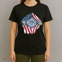 Super Fireman USA T-Shirt thumb 4