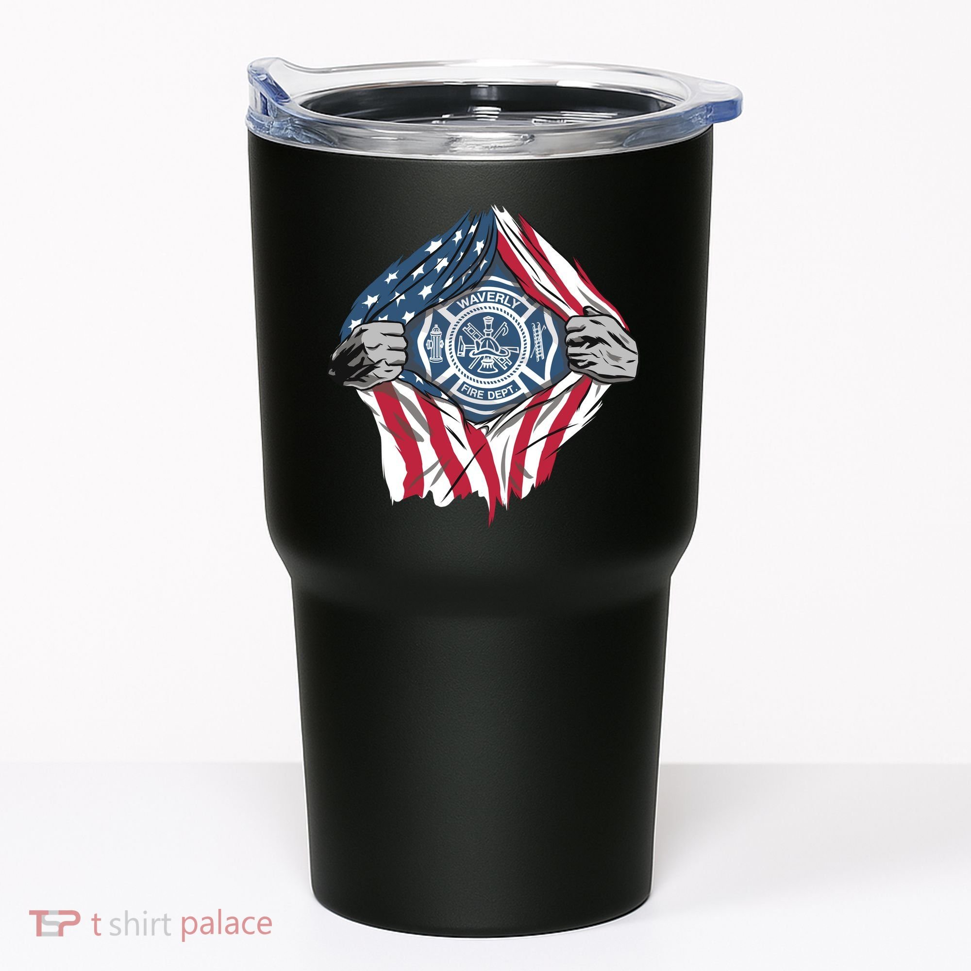 Super Fireman USA Tumbler