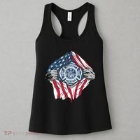 Super Fireman USA Women's Tank Top thumb 3