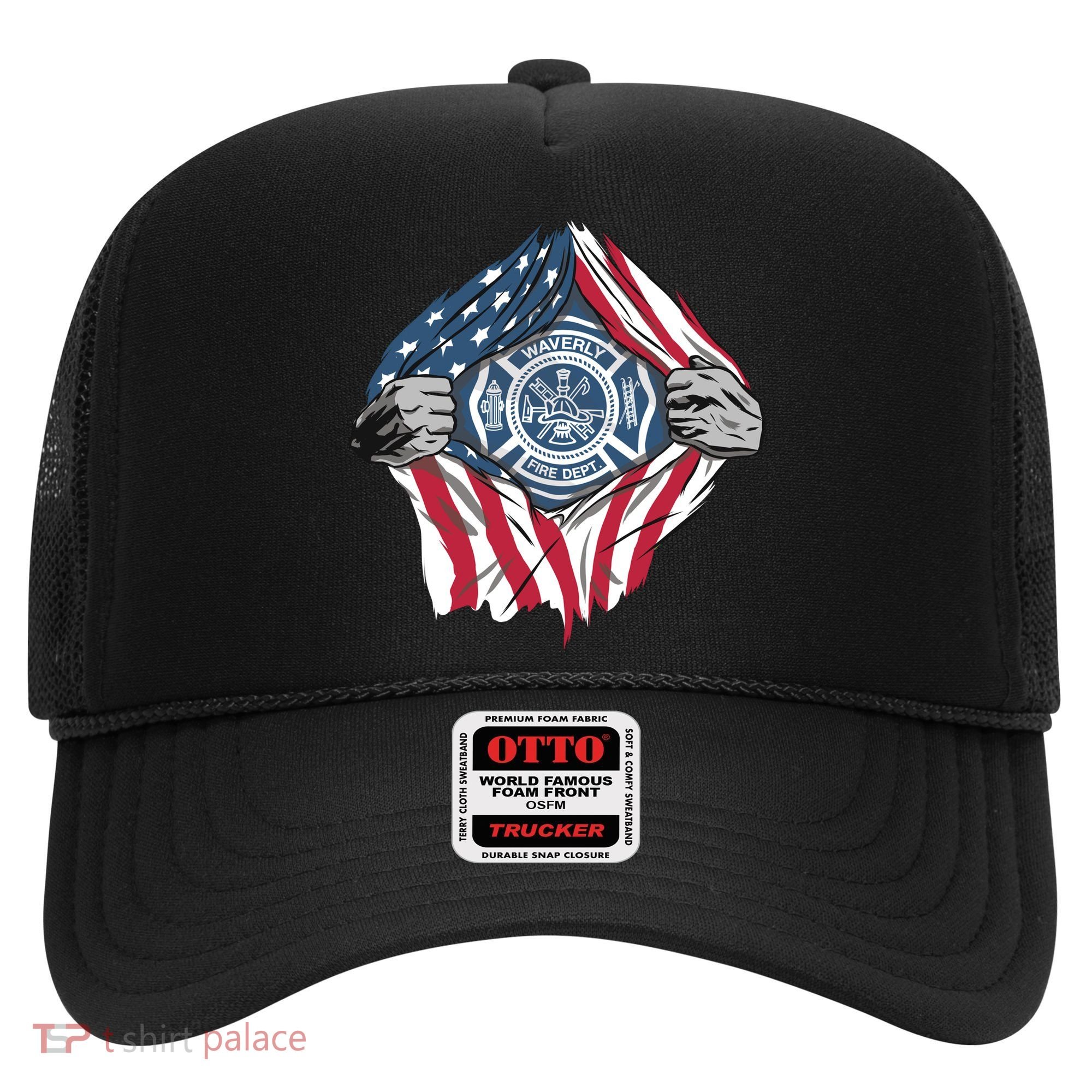 Super Fireman USA Hat
