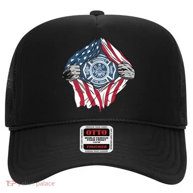 Super Fireman USA Hat