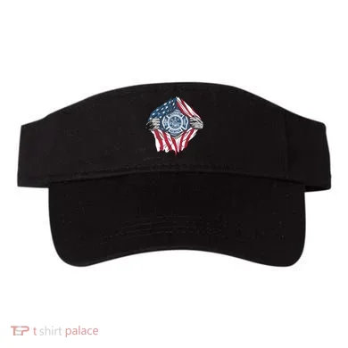 Super Fireman USA Visor
