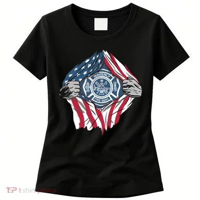 Super Fireman USA Women's T-Shirt