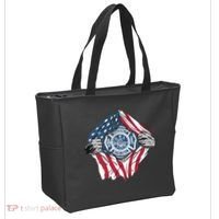 Super Fireman USA Tote Bag thumb 2
