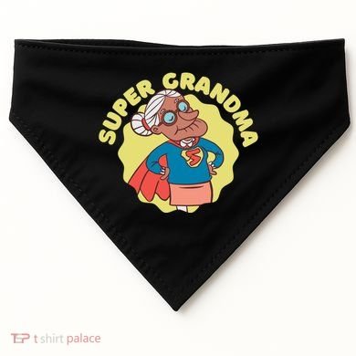 Super Grandma USA-Made Doggie Bandana