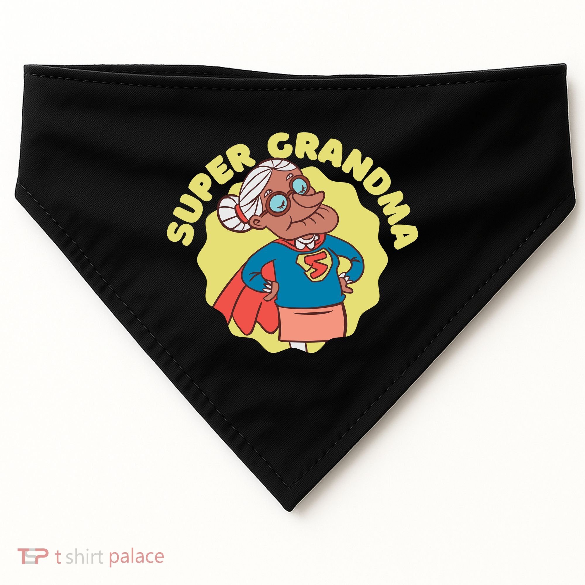 Super Grandma USA-Made Doggie Bandana