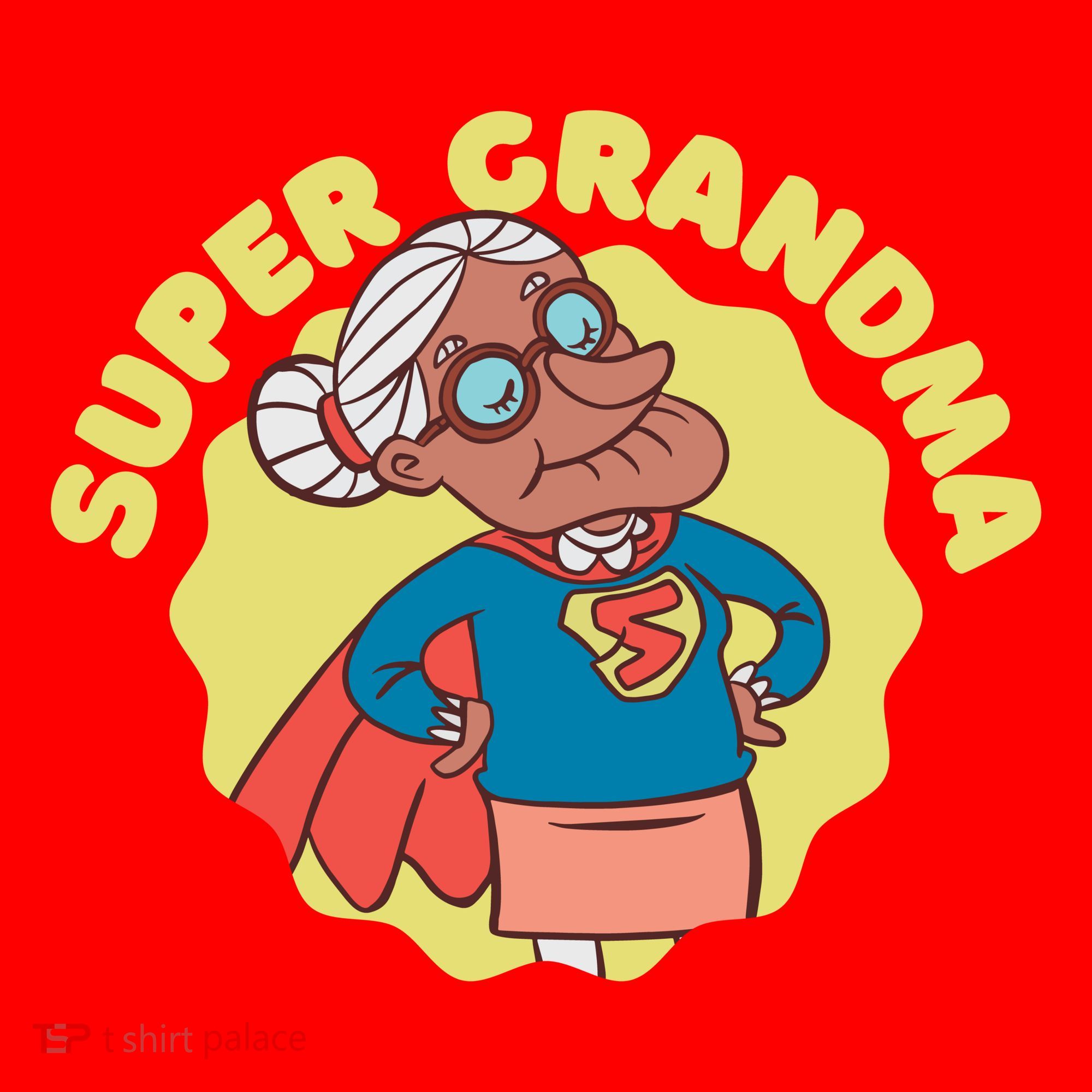 Super Grandma Santa Hat