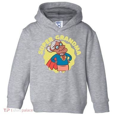 Super Grandma Toddler Hoodie