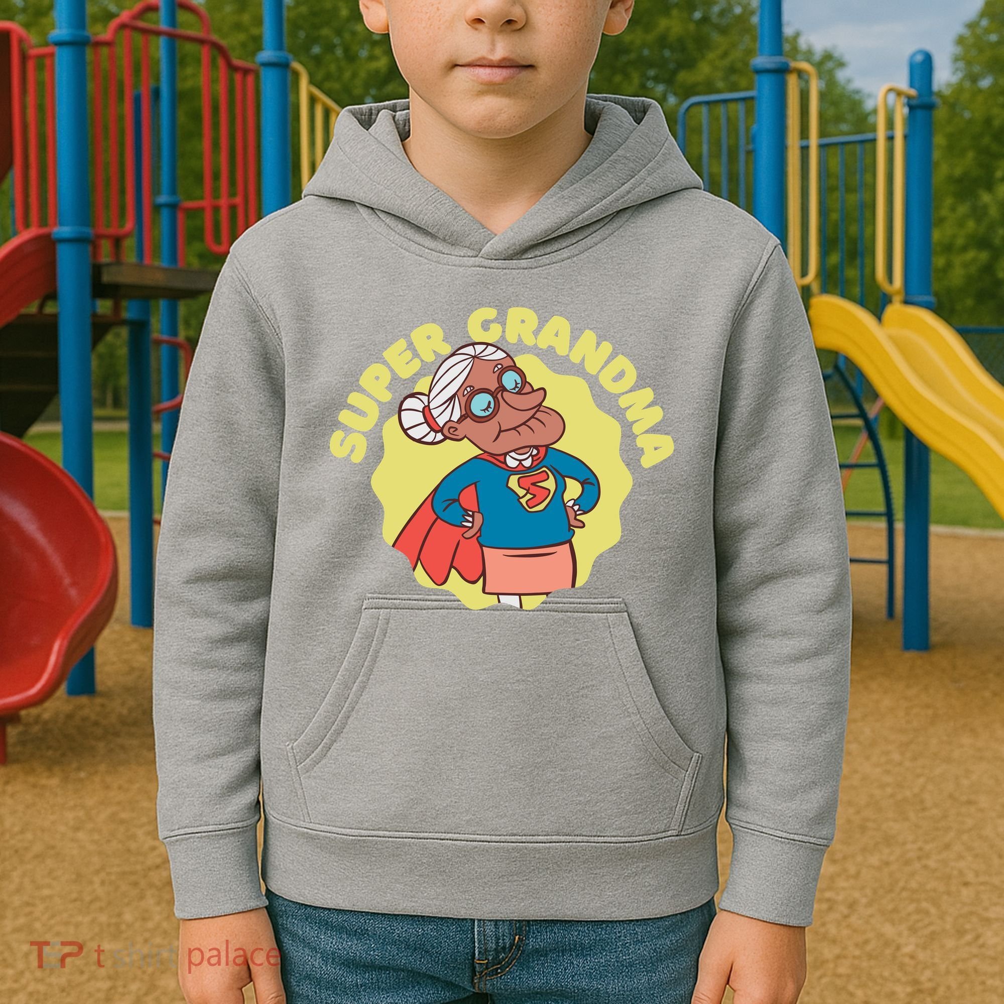 Super Grandma Kids Hoodie