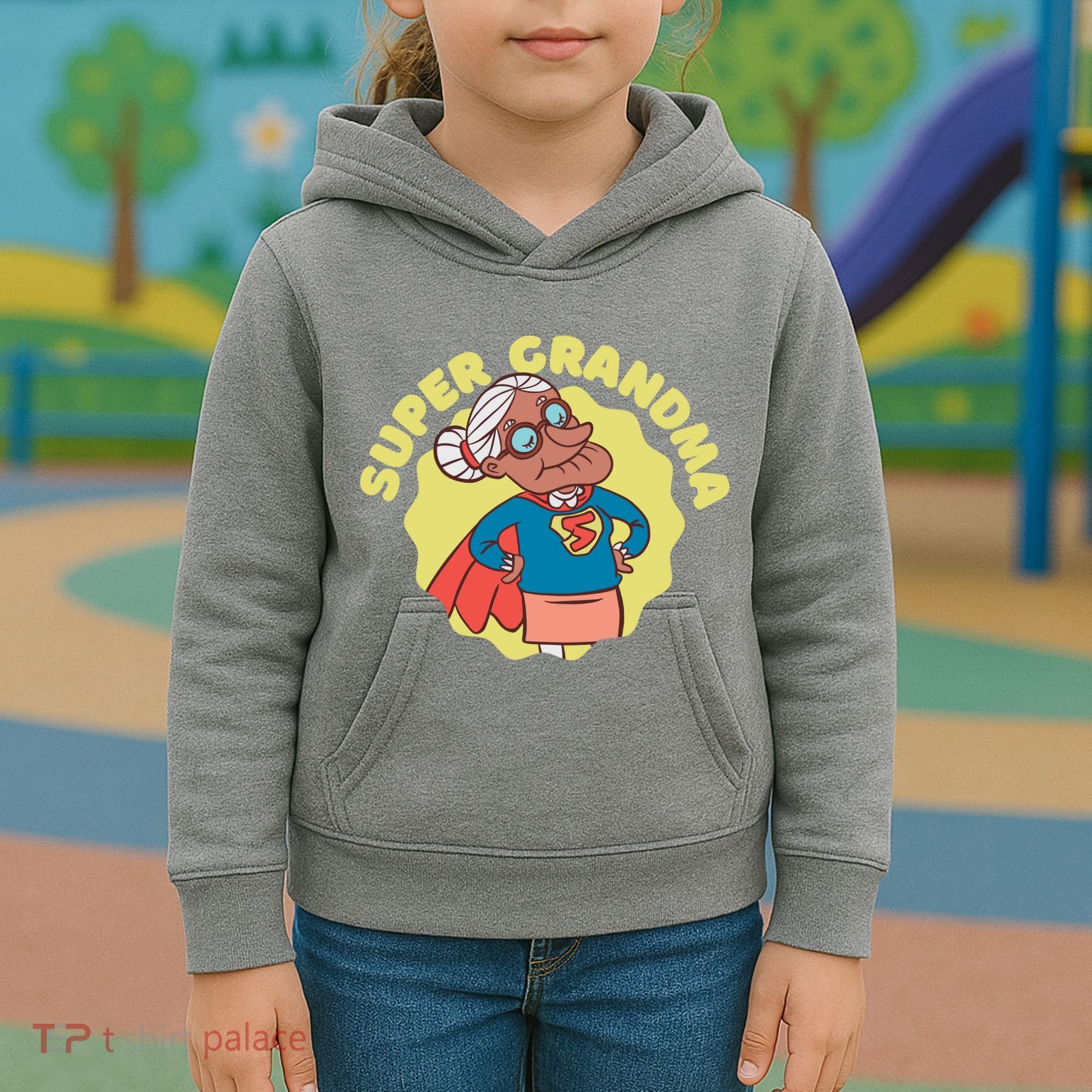 Super Grandma Kids Hoodie