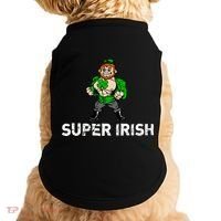 Super Irish Cloverleaf St. Patrick's Day Doggie Tank thumb 0