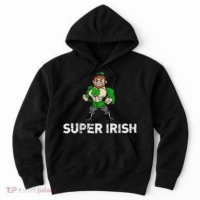 Super Irish Cloverleaf St. Patrick's Day Hoodie