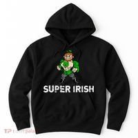 Super Irish Cloverleaf St. Patrick's Day Hoodie thumb 0