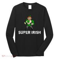 Super Irish Cloverleaf St. Patrick's Day Long Sleeve Shirt thumb 0