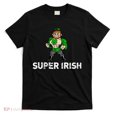 Super Irish Cloverleaf St. Patrick's Day T-Shirt
