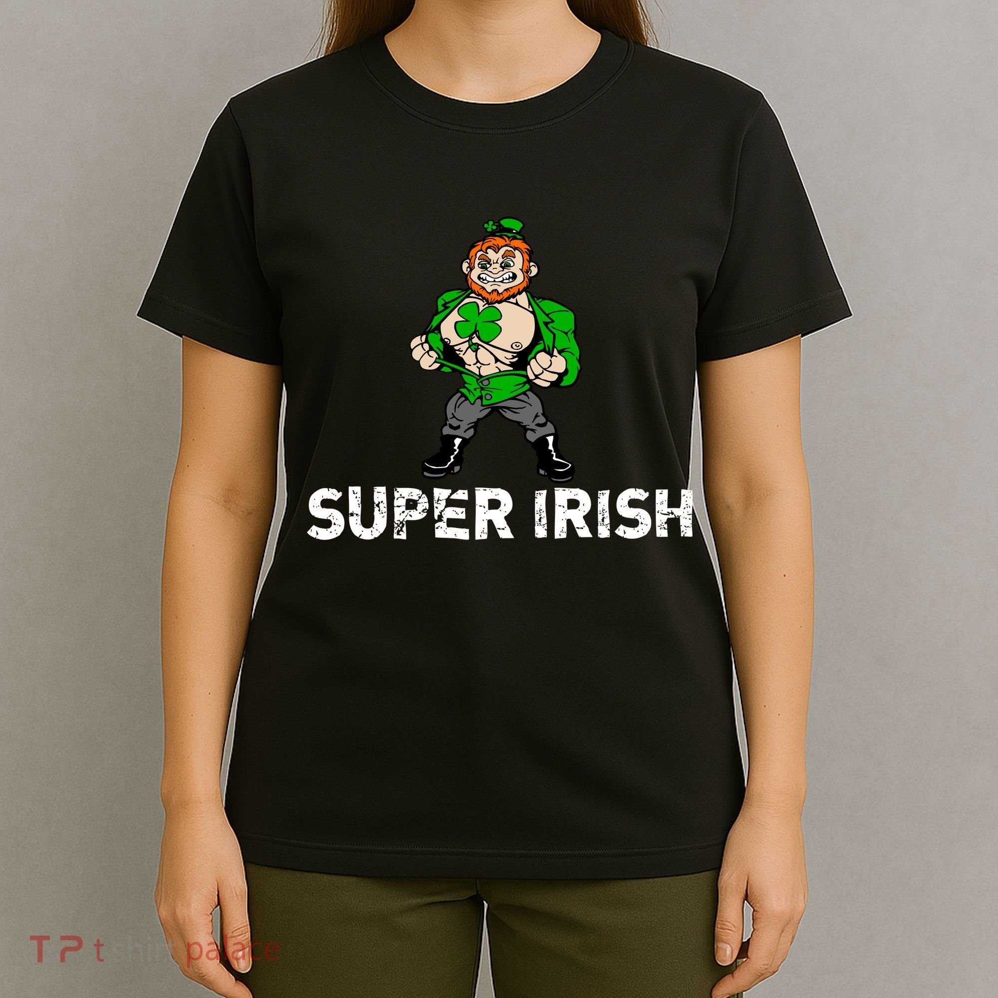 Super Irish Cloverleaf St. Patrick's Day T-Shirt