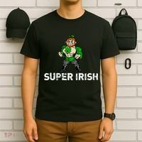 Super Irish Cloverleaf St. Patrick's Day T-Shirt thumb 6