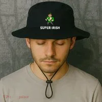 Super Irish Cloverleaf St. Patrick's Day Bucket Hat thumb 2