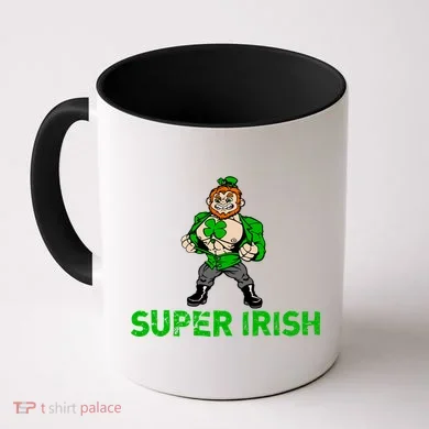 Super Irish Cloverleaf St. Patrick's Day Coffee Mug