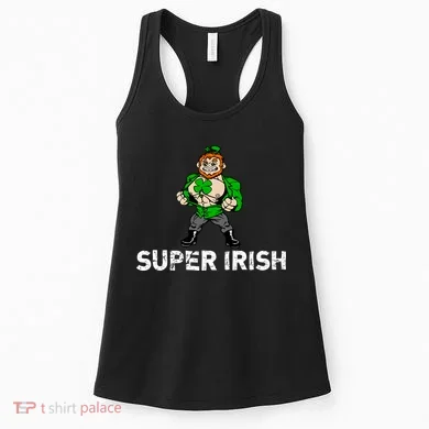 Super Irish Cloverleaf St. Patrick's Day Women's Tank Top
