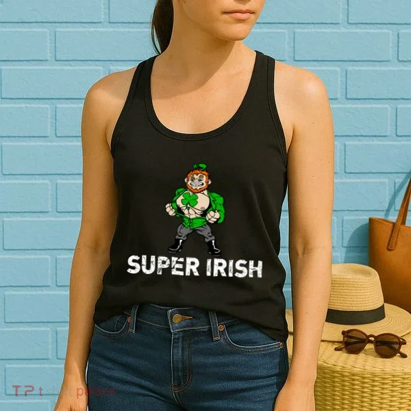 Super Irish Cloverleaf St. Patrick's Day Women's Tank Top