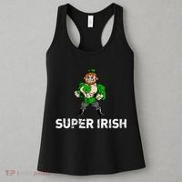 Super Irish Cloverleaf St. Patrick's Day Women's Tank Top thumb 3