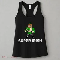 Super Irish Cloverleaf St. Patrick's Day Women's Tank Top thumb 3