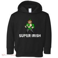 Super Irish Cloverleaf St. Patrick's Day Toddler Hoodie thumb 0