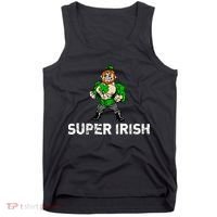 Super Irish Cloverleaf St. Patrick's Day Tank Top thumb 0