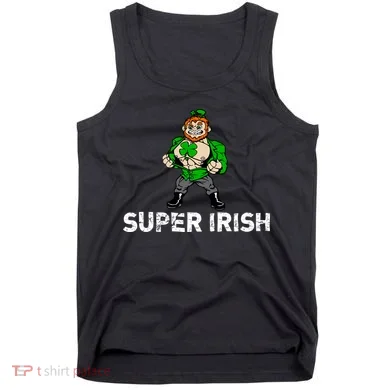 Super Irish Cloverleaf St. Patrick's Day Tank Top