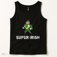 Super Irish Cloverleaf St. Patrick's Day Tank Top thumb 2