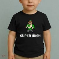 Super Irish Cloverleaf St. Patrick's Day Toddler T-Shirt thumb 2