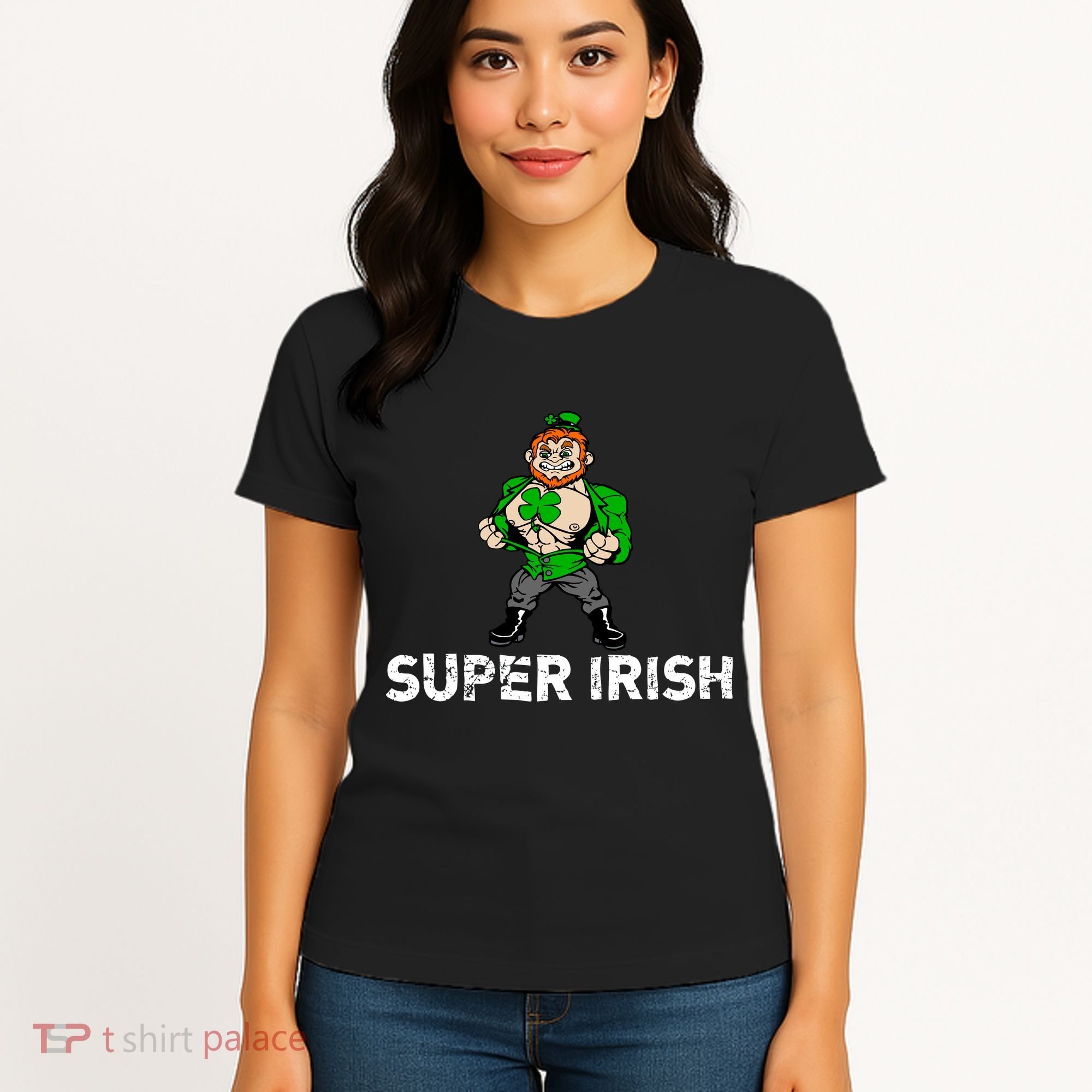 Super Irish Cloverleaf St. Patrick's Day Women's T-Shirt
