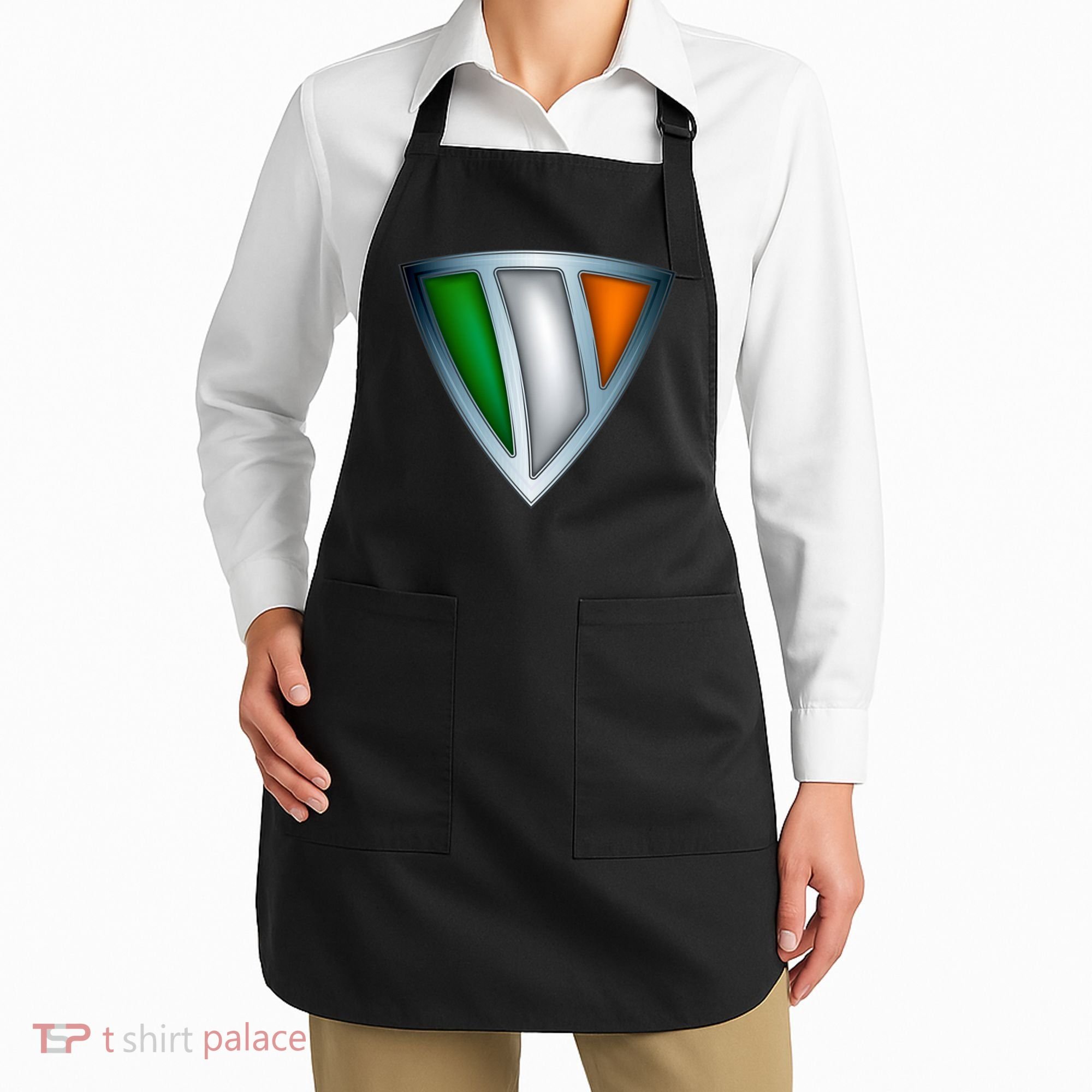 Super Irish Ireland Steel Shield Apron