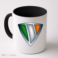 Super Irish Ireland Steel Shield Coffee Mug thumb 0