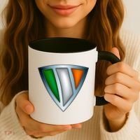 Super Irish Ireland Steel Shield Coffee Mug thumb 3