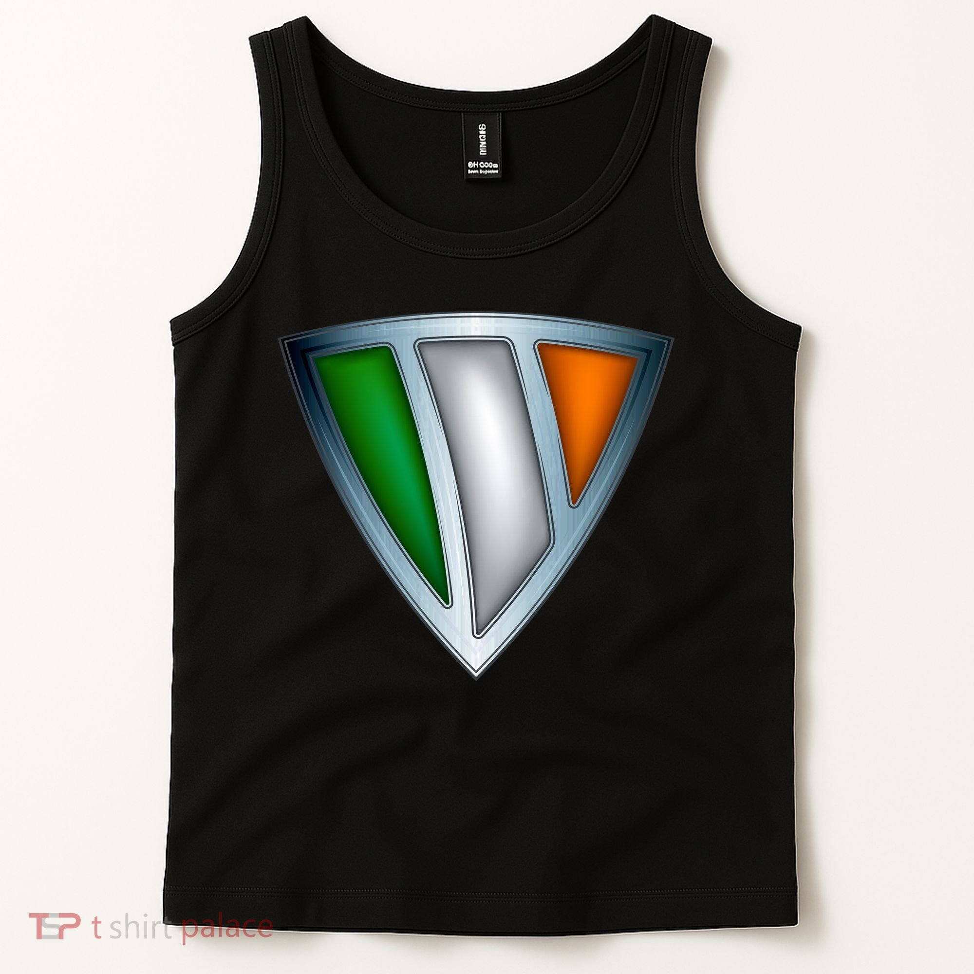 Super Irish Ireland Steel Shield Tank Top