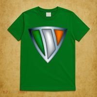 Super Irish Ireland Steel Shield T-Shirt thumb 5