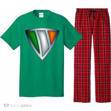 Super Irish Ireland Steel Shield Pajama Set