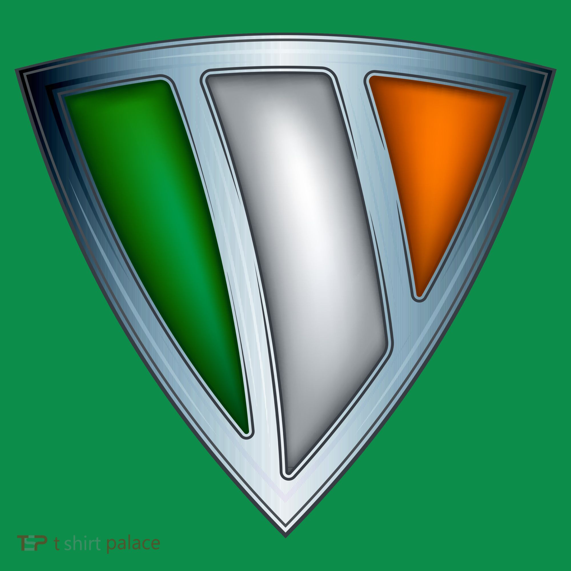 Super Irish Ireland Steel Shield Baby Bodysuit