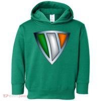 Super Irish Ireland Steel Shield Toddler Hoodie thumb 0